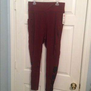 NWT POPFit Active Leggings Plus Size 3X